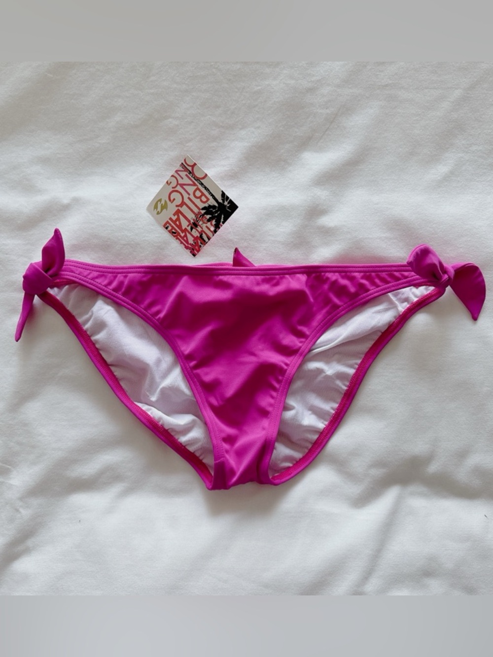 Billabong bikini bottoms purple large women's swimsuit bathing suit swim
